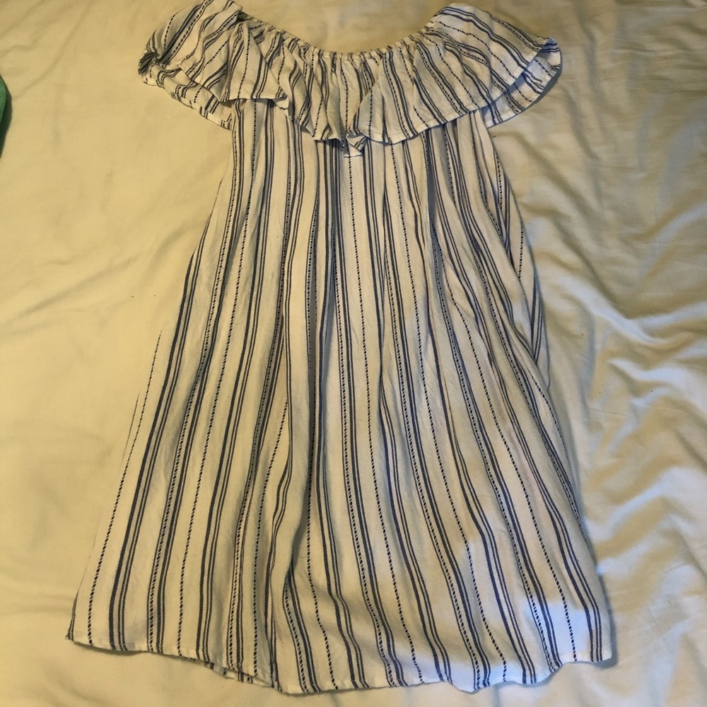 Mossimo off the shoulder striped dress